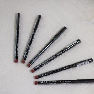 3/$12 NYX Suede Matte Lip Liner - Ever Red Lip Liner Pencil